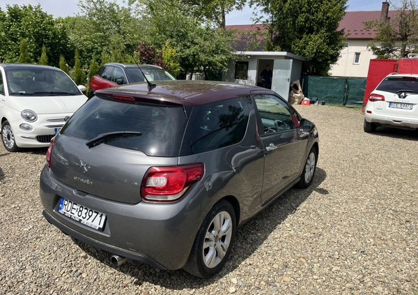 Citroen DS3 cena 18700 przebieg: 112000, rok produkcji 2010 z Daleszyce małe 106